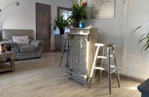 Balaruc-les-Bains Casa | Villa 95m² avec jardin, climatisation et Wifi à Balaruc-les-Bains - ⭐ Etoiles - FR-1-503-126
