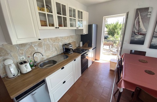Rab Town Casa | Villa Agata - apartamento en planta baja, sauna incl.