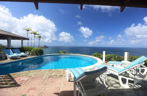 Saline Point Villa | Villa Albatross Nest con impresionantes vistas panorámicas al mar