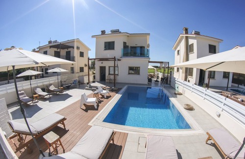 Ayia Thekla Villa | Villa Alexandra (piscina privada, a 90 metros de la playa, cerca de la playa de Nissi)