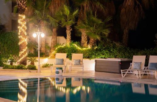Santa Maria Estate Villa | Villa Alexandra: Sea Views Pool Jacuzzi Sauna