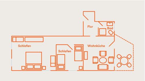 Juist Apartamento | Villa Altmanns Wohnung Peterke