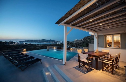 Agios Ioannis Villa | Villa Anema Mykonos - Atardecer