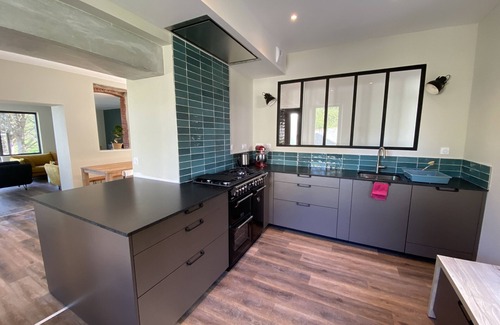 Donville-les-Bains Villa | Villa-Premium-Baño con bañera-Vista al Mar