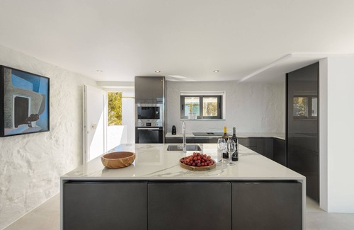 Chorafakia Villa | Villa Anton frente al mar Villa con piscina privada climatizada Chania Creta