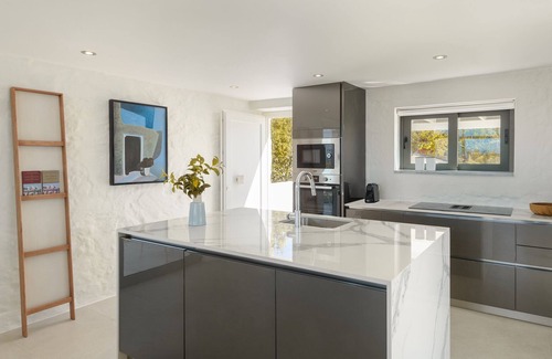 Chorafakia Villa | Villa Anton frente al mar Villa con piscina privada climatizada Chania Creta