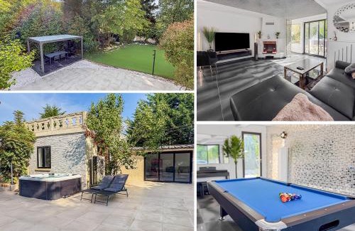 Triel-sur-Seine Casa | Villa avec jacuzzi, sauna&cinéma