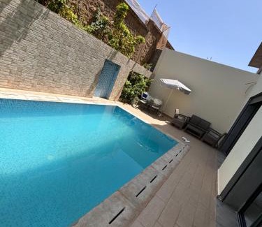 El Mansouria Casa | Villa avec piscine 2 chambres 2 salon 1 cuisine et piscine privée