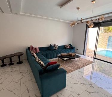 El Mansouria Casa | Villa avec piscine 2 chambres 2 salon 1 cuisine et piscine privée