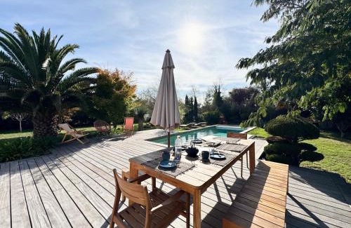 Erdeven Casa | Villa avec piscine - calme absolu 5 min des plages