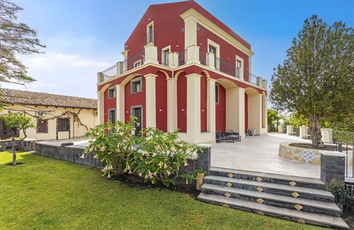 Aci Sant'Antonio Villa | Villa 'Badimà - Con Piscina' con vistas al mar, Wi-Fi y aire acondicionado