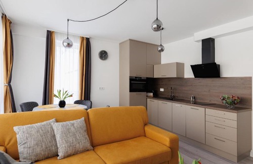 Siofok Aranypart Apartamento | Villa Bauhaus Wellness Apartman