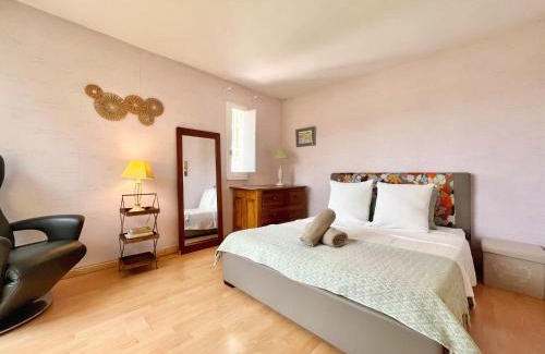 Les Baux-de-Provence Casa | Villa Baux'Nheur, Vue Alpilles, Calme, CLIM, 9 personnes