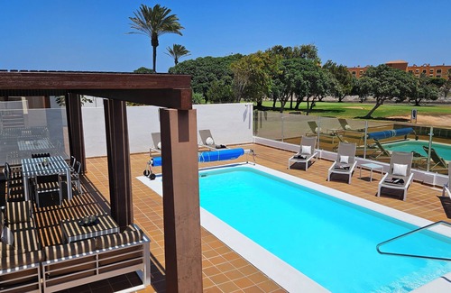 Caleta de Fuste Villa | Villa en campo de golf en La Estancia-400M- playa, Caleta Fuste-Fuerteventura