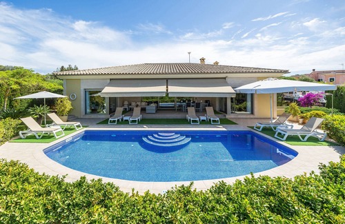 Marratxi Villa | Villa Bellviure in Palma con vistas a la montaña, piscina privada, terraza y Wi-Fi