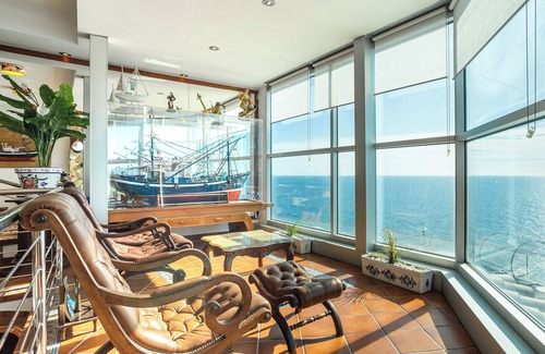 Lloret de Mar Villa | Villa Bergantin con vistas al mar, piscina y Wi-Fi
