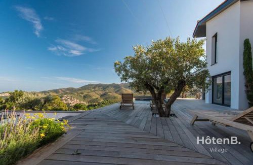 Banyuls-sur-Mer Casa | Villa Blanca 5 Sea View and Mountain