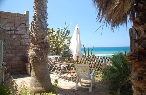 Porto Alabe Apartamento | Villa Bosa, apartamento frente al mar, escalera privada a la playa, WIFI, dormir 2