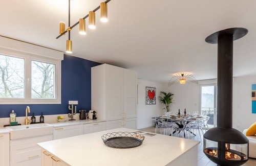Gonneville-sur-Honfleur Villa | Villa Canet - Jacuzzi - Chimenea - Sauna, Carga para vehículo eléctrico, 10