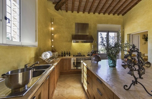 Ponte di Gabbiano Villa | Villa Cerreto - Wonderful villa with garden and private pool amongst the Chianti