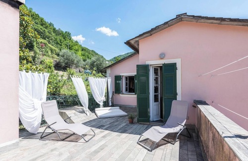 Villa di Cornia Villa | Villa "Ca Dei Gruppi" con terraza privada, jardín privado y Wi-Fi