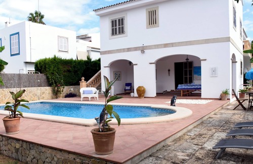 Porto Cristo Chalet De Esquí | Villa Ca's Nin Pool and views