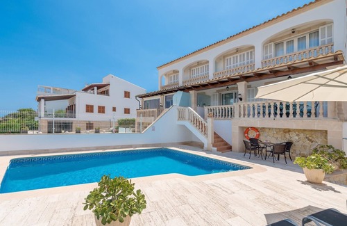 Cala Marcal Villa | Villa Cala Marsal con vistas al mar y playa a 200m