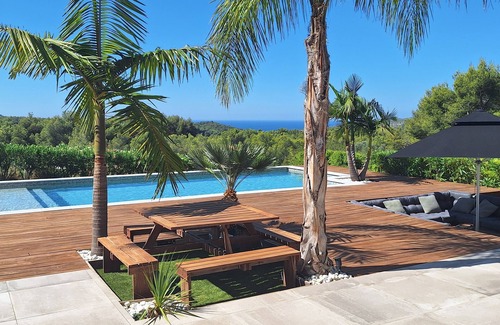 Roquefort-la-Bedoule Casa | Villa Canailles, sea view, pool and jacuzzi, Cassis