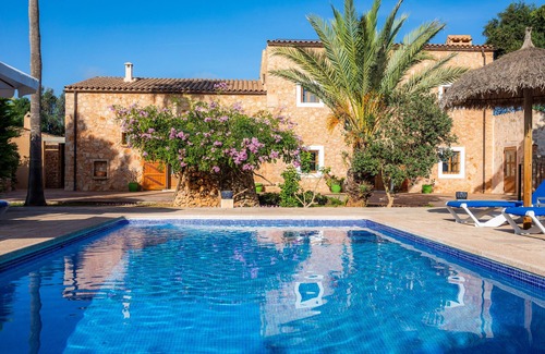 Portocolom Villa | Villa "Cas Verros" con vistas a la montaña, piscina y Wi-Fi