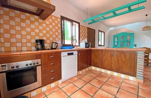 El Palmar Villa | Villa 'Casa Fatima' con vistas al mar, piscina privada y Wi-Fi