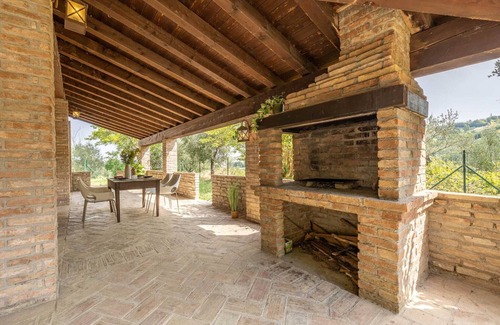Montefiore Conca Villa | Villa 'Casale Mauri' con vistas al mar, terraza privada y Wi-Fi
