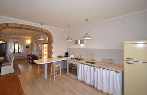 Gallina Villa | Villa en Bagno Vignoni con 4 habitaciones, capacidad 8