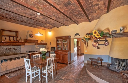 Gallina Villa | Villa en Castiglione D'orcia con 5 habitaciones, capacidad 15