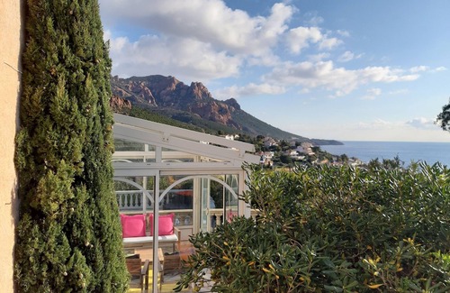 Antheor Villa | Villa Chim Cha facing the sea and the Esterel, 3 bedrooms, swimming pool