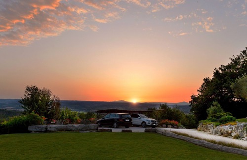 Guardea Villa | VILLA DE FÁBULAS, Orvieto, 14 pl. Piscina privada climatizada 30 ° C + SPA, h 24