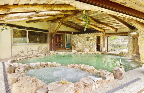 Guardea Villa | VILLA DE FÁBULAS, Orvieto, 14 pl. Piscina privada climatizada 30 ° C + SPA, h 24