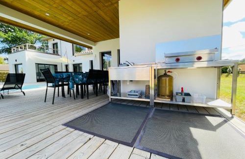 Lit-et-Mixe Casa | Villa confort piscine chauffée*/10KM CONTIS Plage