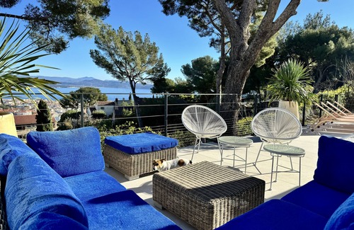 La Ciotat Villa | Villa Contemporaine Avec Piscine Dominant la Baie de La Ciotat