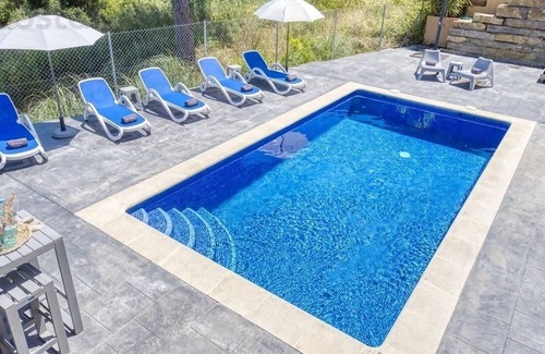 Blanes Villa | Villa "Costacabana - Fransisca" con vistas a la montaña, piscina privada y Wi-Fi