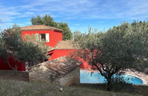 Saint-Julien-de-Peyrolas Casa | Villa des Oliviers avec piscine privée - 5min des Gorges Ardeche