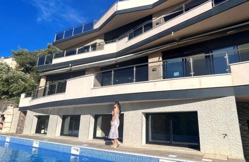 Santa Susanna Villa | Villa de lujo con vistas al mar y piscina privada