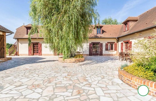 Cuigy-en-Bray Cabaña | Villa des Eaux ouies, encantadora casa con piscina climatizada para 14 personas