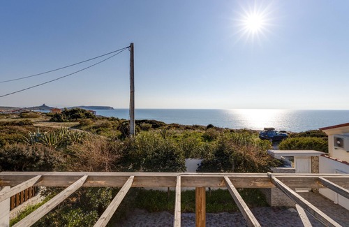 Funtana Meiga Villa | Villa "Domus Bianca" con vistas al mar, jardín y Wi-Fi