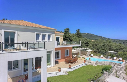Katouna Villa | Villa Drepanou Bay - Villa de cuatro dormitorios, capacidad para 8