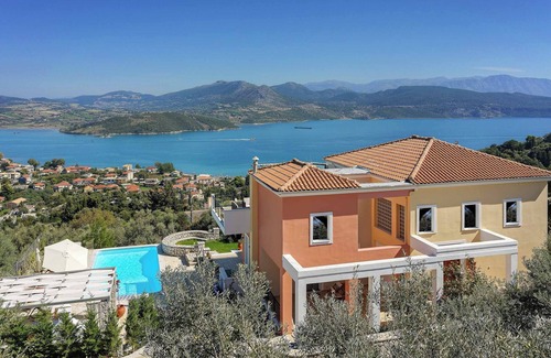 Katouna Villa | Villa Drepanou Bay - Villa de cuatro dormitorios, capacidad para 8