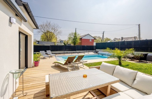 Quessoy Casa | Villa du Clos Briens - Piscine Privée