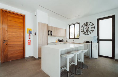 Cape Greko Villa | Villa Ektoras at Periyiali Resort with modern design, and amenities.