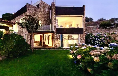Salcidos Casa | Villa encima del mar con playa, jardin , piscina terrazas y see sunset