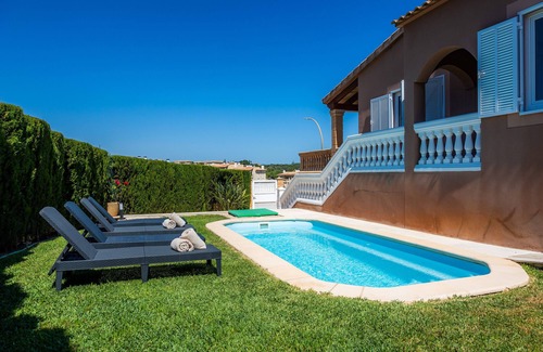 Porto Cristo Novo Villa | Villa 'Casa Pilar' con piscina privada, terraza privada y Wi-Fi