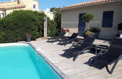 Porticcio Casa | Villa facing the sea with swimming pool (Agosta beach)
